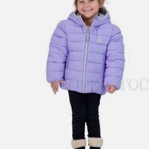 Girl’s Gerry Weber jersey lined hooded puffer jacket